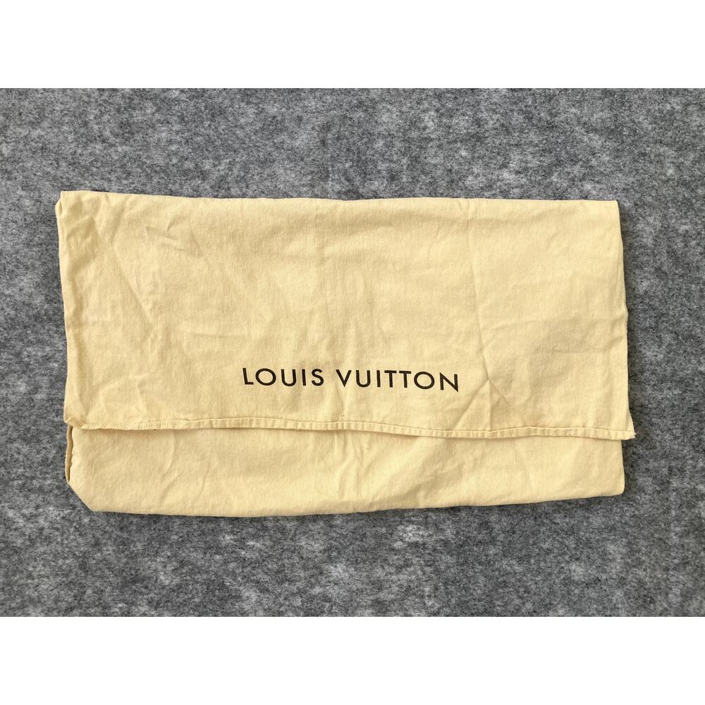 Authentic Louis Vuitton Dust Envelope Cover Bag Brown